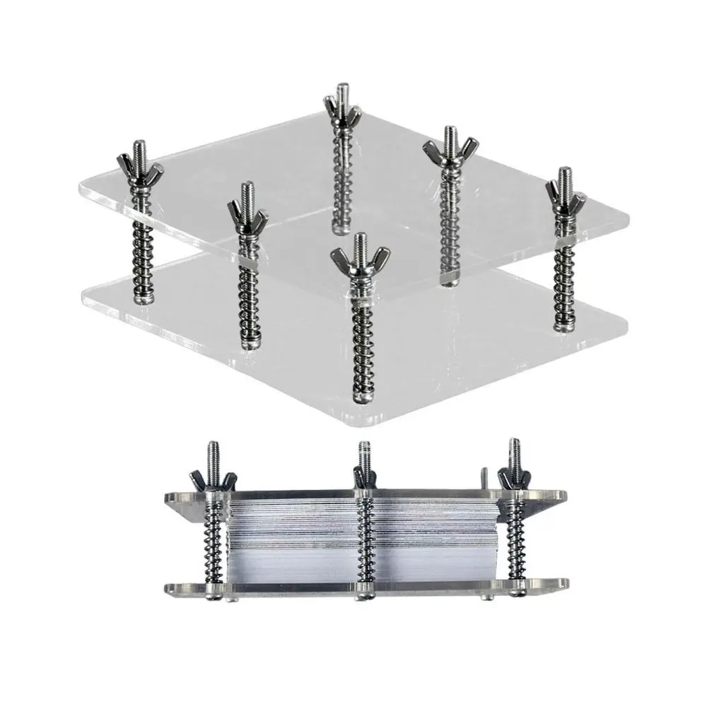 Flatten Tool Card Press Tool No Damage Transparent Card Correcting Device Repairing Device Stainless Steel