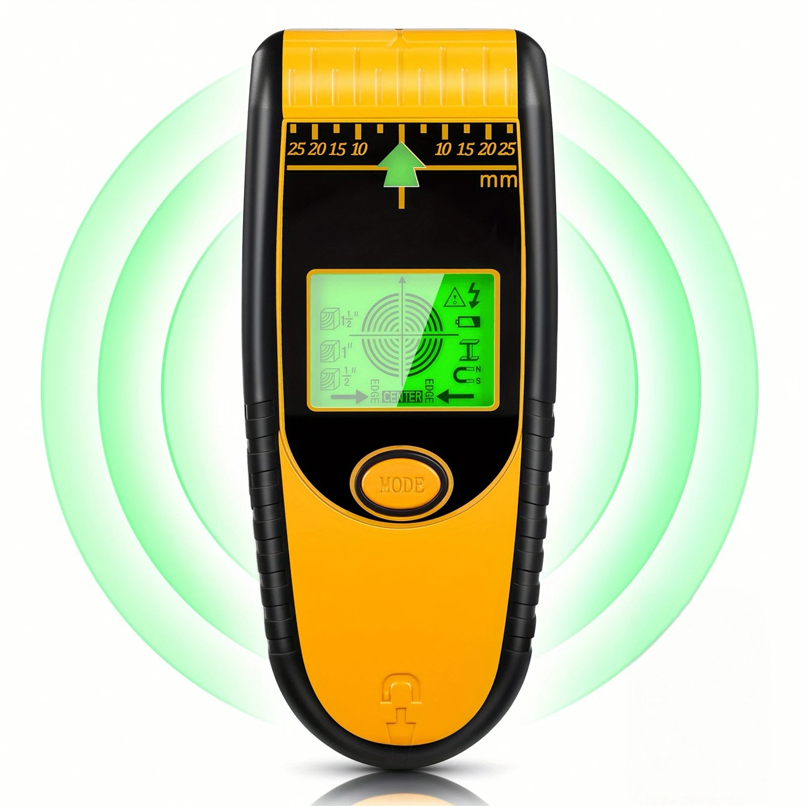 

5 in 1 Wall Scanner Stud Finder Upgraded Wall Detector with LCD Display Audio Alarm Wood Finder Electronic Measuring Instrument