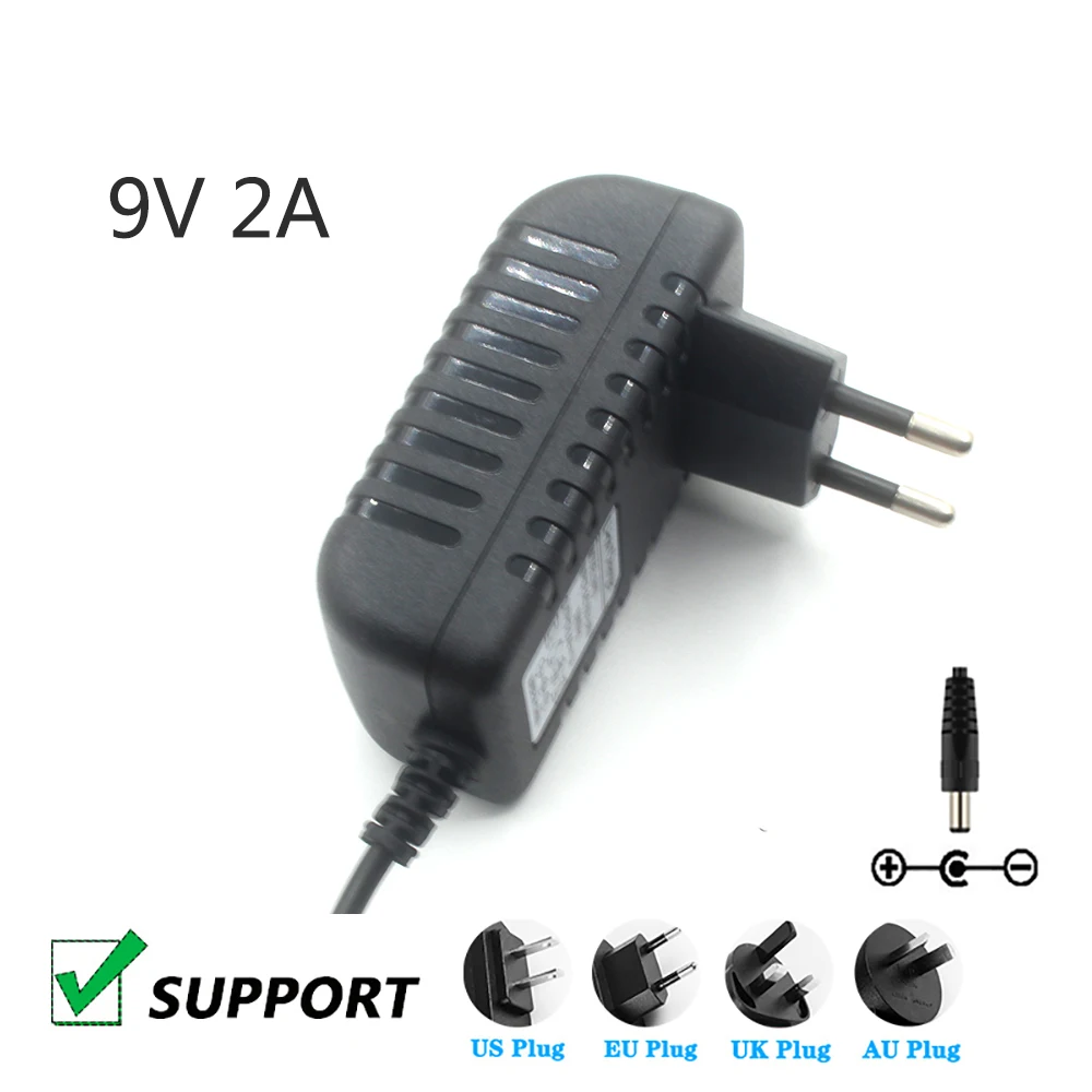 9V 2A Ac Dc Adapter Power Supply Charger for Dymo Rhino RhinoPRO Printer 3000 4200 5000 5200 6000 6500