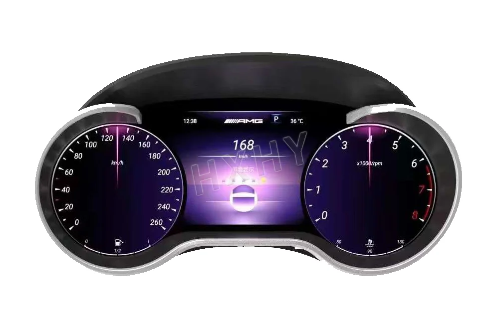 New Upgrade LCD Car Digital Cluster Instrument CockPit For Benz R/ML/GL/G/GLE/GLS Class 2006-2019 Speedmeter Dashboard