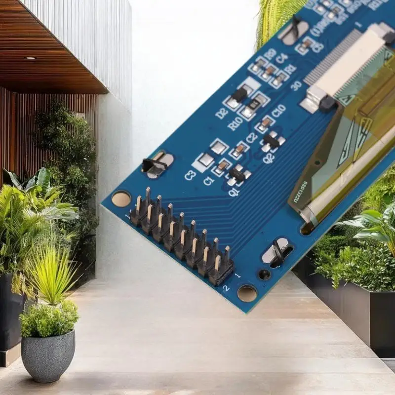 Pantalla OLED de 3,12 pulgadas SSD1322 - Módulo SPI/I2C 256x64 con pines presoldados para desarrollo Arduino y STM32