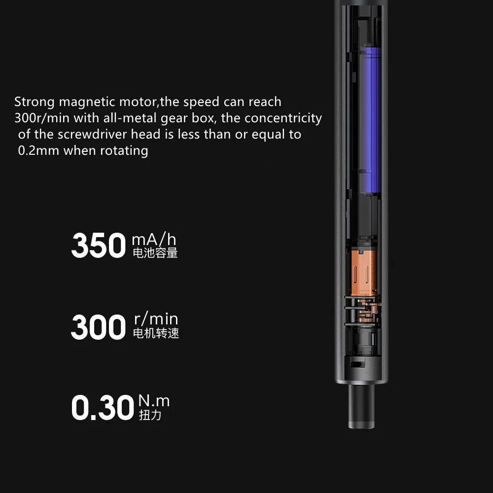 Yükseltilmiş versiyonu elektrikli tornavida 36 IN 1 akülü Mini güç hassas tornavida seti 33 bit, şarj edilebilir