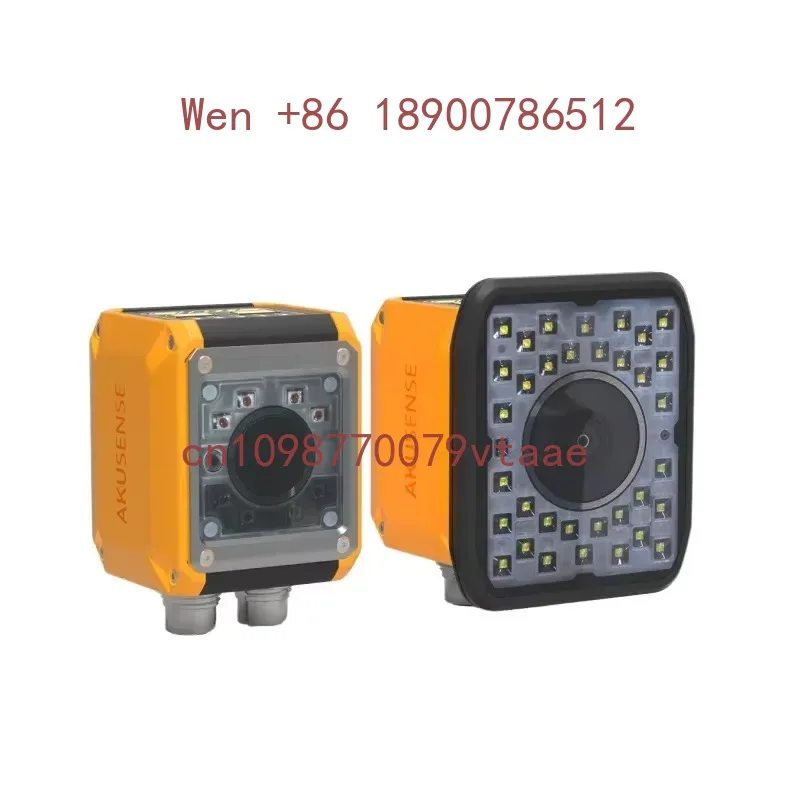 AKUSENSE VDS20C-X508WP Color Vision Sensor 100-2000mm Range 8mm Autofocus Intelligent White Light Detection Cable Connection