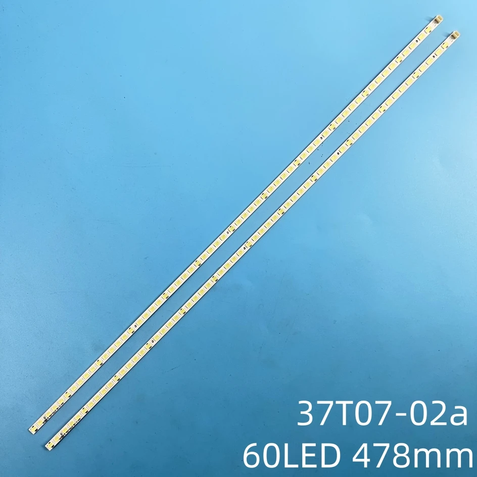 2 Pçs/set tira retroiluminação LED para 37LV4500 37LV3500 37LV3550 37T07-02a 37T07-02 37T07006-Y4102 73.37T07.003-0-CS1 T370HW05