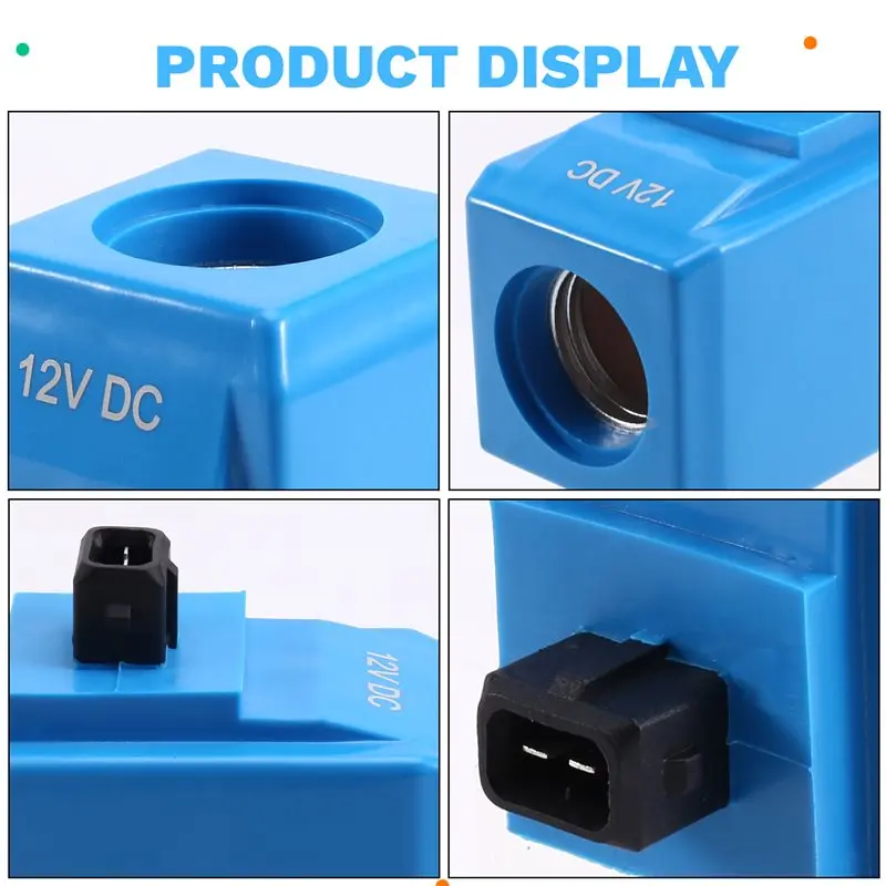 New-12V 30W Solenoid Valve Coil 02/124661 02124661 For Eaton Vickers DG4V‑3 Control For JCB Loader Tractor Telehandler