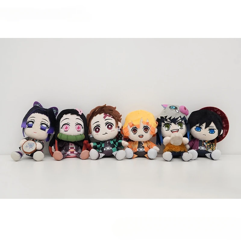 Anime Demon Slayer Kochou Shinobu Agatsuma Zenitsu Cosplay Cute Cotton Doll Gift  Ambitus