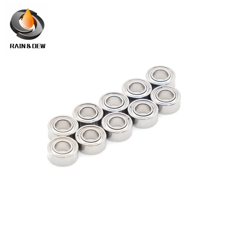 10Pcs Stainless Steel Bearings ABEC-9 Fishing Reel For DAIWA &SHIMANO &Abu Garcia Reel Handles 3x8x4 /3X10X4 /4X7X2.5 /5X8X2.5mm view 3