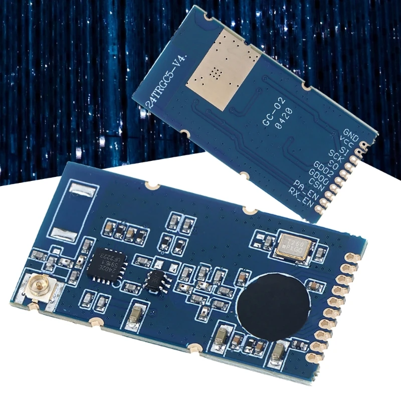 2.4GHz Flight Control Module CC2500 Transceiver Module Board Not Include Antenna 2.4G Frequency Board Plate 100 Meter K1KF