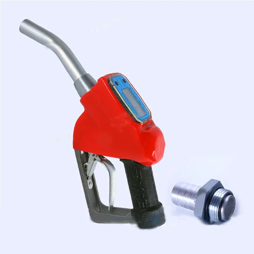 Turbine flow meter sensor flowmeter flow indicator counter fuel gauge flow device gasoline diesel petrol oil water Refueling gun