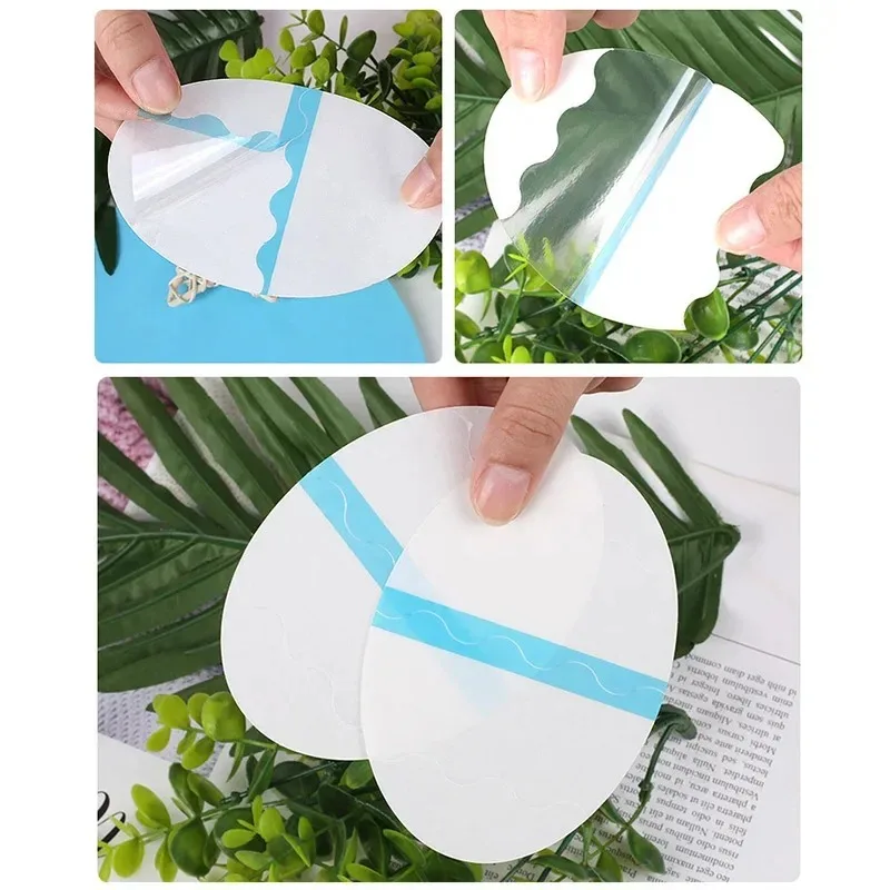 

6pcs Thigh Tapes Unisex Disposable Transparent Invisible Body No-friction Pads Patches For Outdoor Anti-wear Paste Thigh