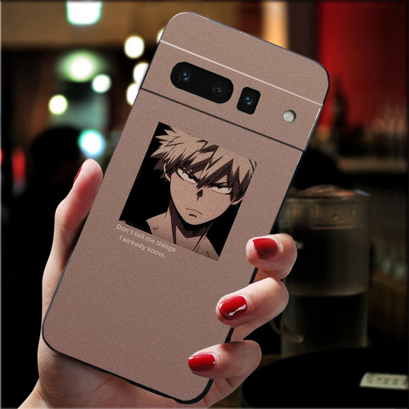 Phone Case For Google Pixel 10 9 Pro XL 9A 8 7 6 Pro Pixel 8A 7A 6A Pixel 8 7 6 5 Anime My Hero Academia deku bakugou