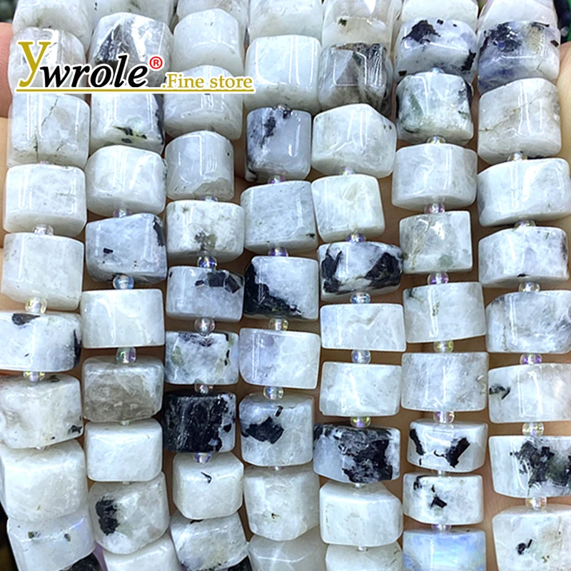 الخام خام الأحجار الكريمة الخام غير النظامية الأسود Moonstone الحجر الطبيعي فضفاض خزر عازل لصنع المجوهرات أساور يدوية اكسسوارات