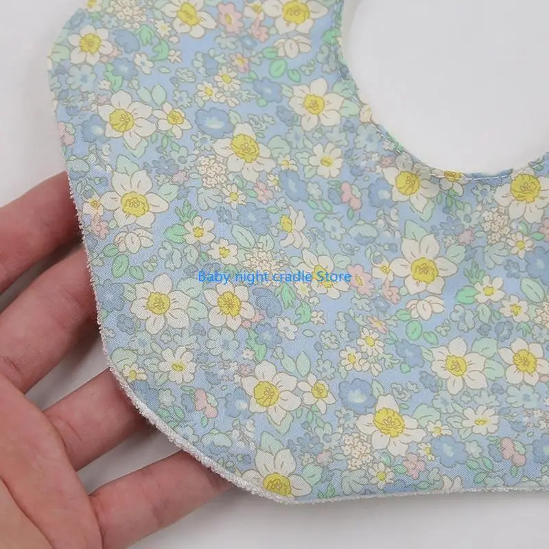 

J2FF Waterproof Backsides Bib Infants Saliva Towel Newborns Burp Cloth for Boy Girls