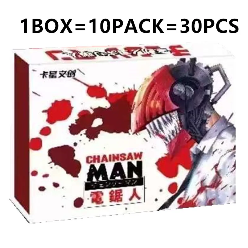 Chainsaw Man Denji Pochita Makima Hayakawa Aki Power Demon Collection, edición limitada, tarjetas raras, tarjetas comerciales de Anime, juguetes, regalos