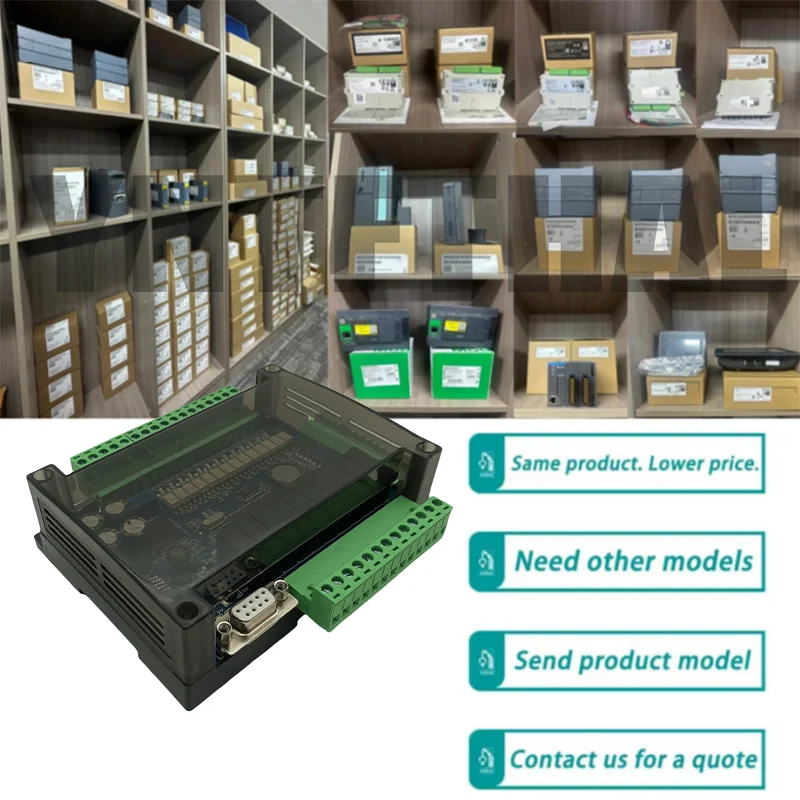 

24MR-485-RTC 24MR-485-RTC-6.60K FX3U-24MR PLC Industrial Control Board 14 Input 10 Output Analog 6AD 2DA 485 RTU