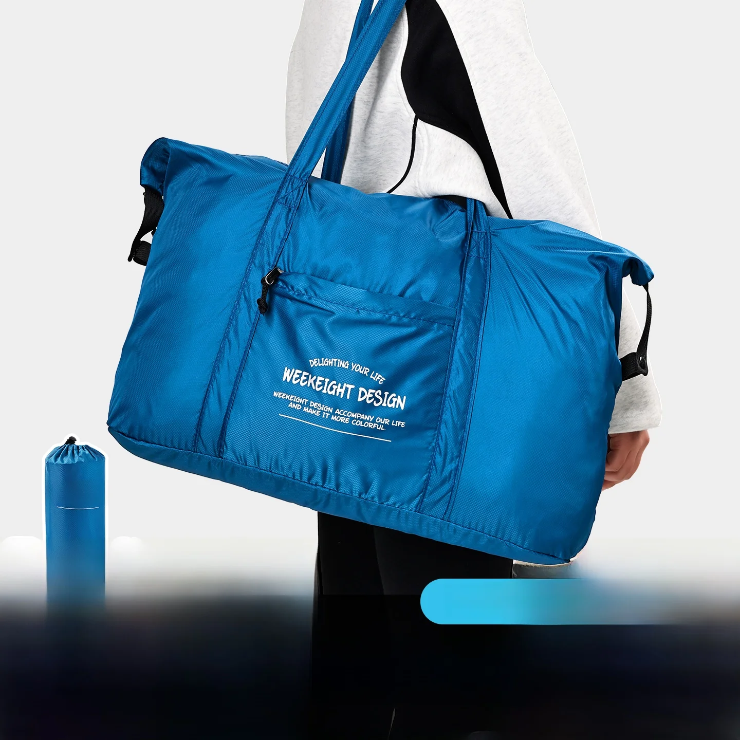 ultra-lightweight-portable-travel-bag-large-capacity-storage-bag-for-fitness-and-travel-with-handle-and-foldable-feature