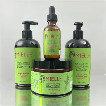 Rosmarino Menta Olio per la cura dei capelli Cuoio capelluto e capelli Rinforzante mielle Olio Capelli secchi Olio essenziale Shampoo Maschera Balsamo 2 fL. oz 59 ml