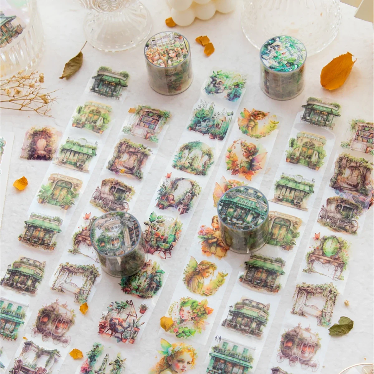 Journamm 37.5mm * 2m estetica nastri per animali domestici fai da te Scrapbooking Collage cancelleria diario forniture Decor Album fotografico materiali nastro