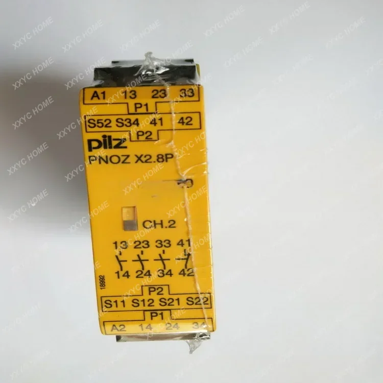 Módulo de relé de seguridad PNOZ X2.8P 24VACDC 3n/o 1n 777301