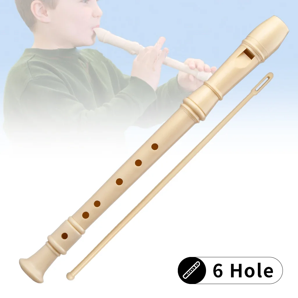 Grabadora china Cisne Gaita 6 agujeros Soprano flauta Vertical germánica llave C instrumentos musicales clarinete Flauta Dulce Funda Flauta