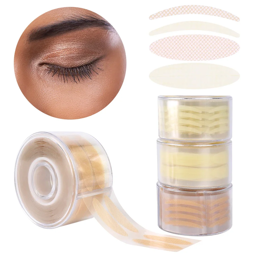 Eyelid Tape Eye Lift Double Eyelid Sticker Clear Beige Color Fold Eyelid Stripe Natural Invisible Big Eyes Makeup Beauty Tools