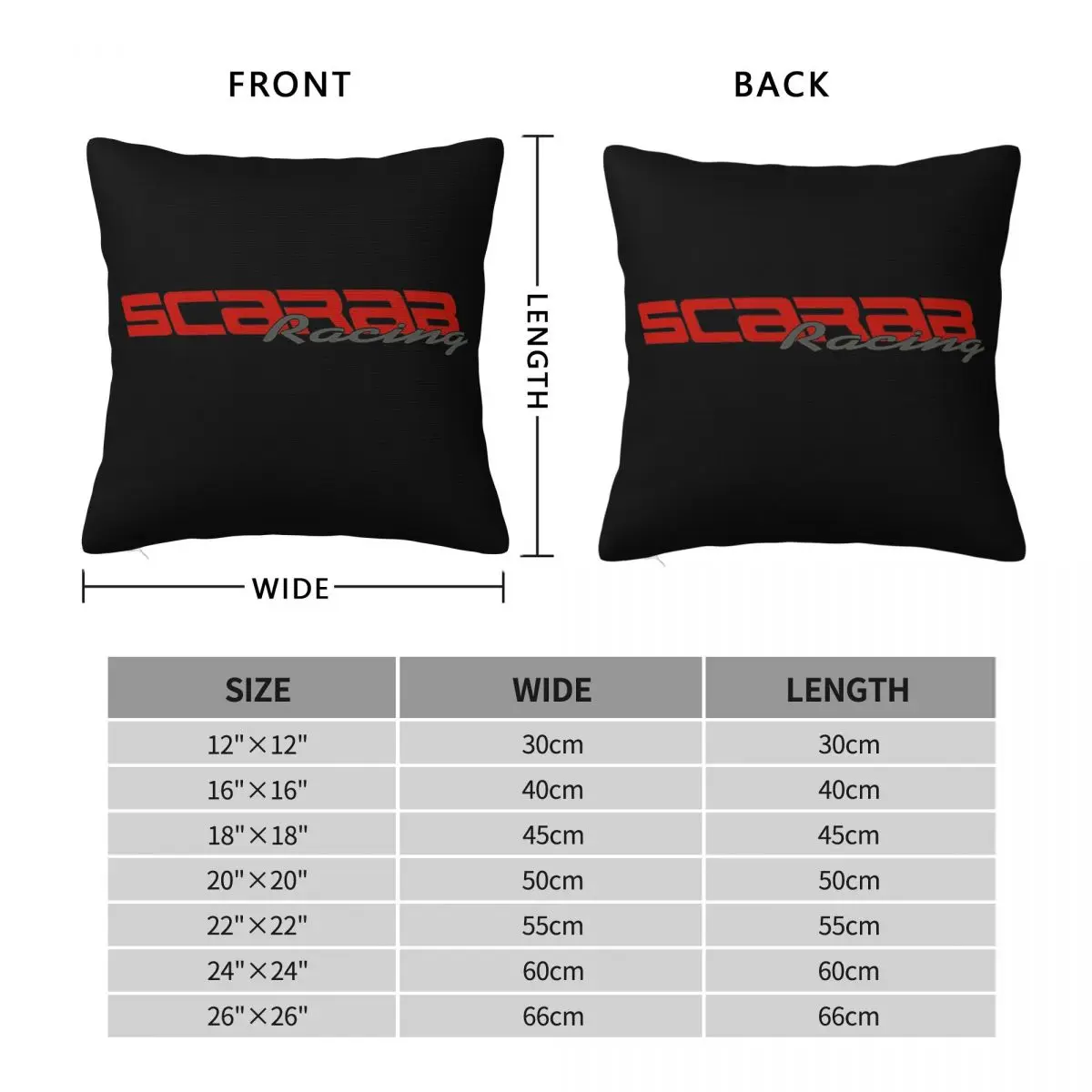 Scarab Boats Racing Pillowcase Polyester Linen Velvet Pattern Zip Decorative Home Cushion Cover