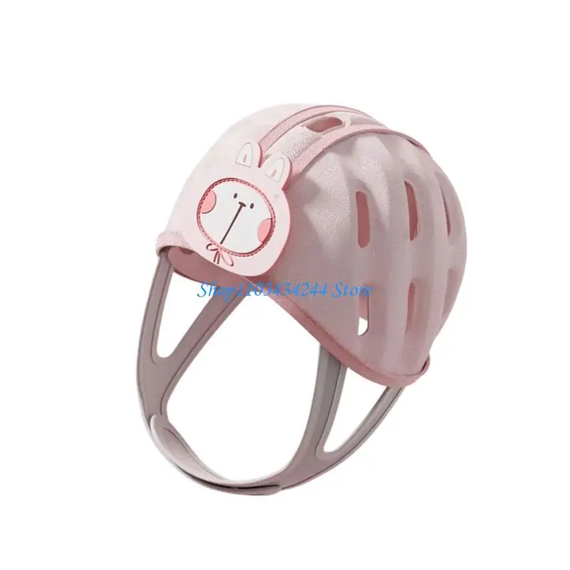 خوذات واقية للرأس للأطفال للزحف لتعلم المشي للأولاد والبنات، قبعة أمان مريحة ومسامية للجنسين