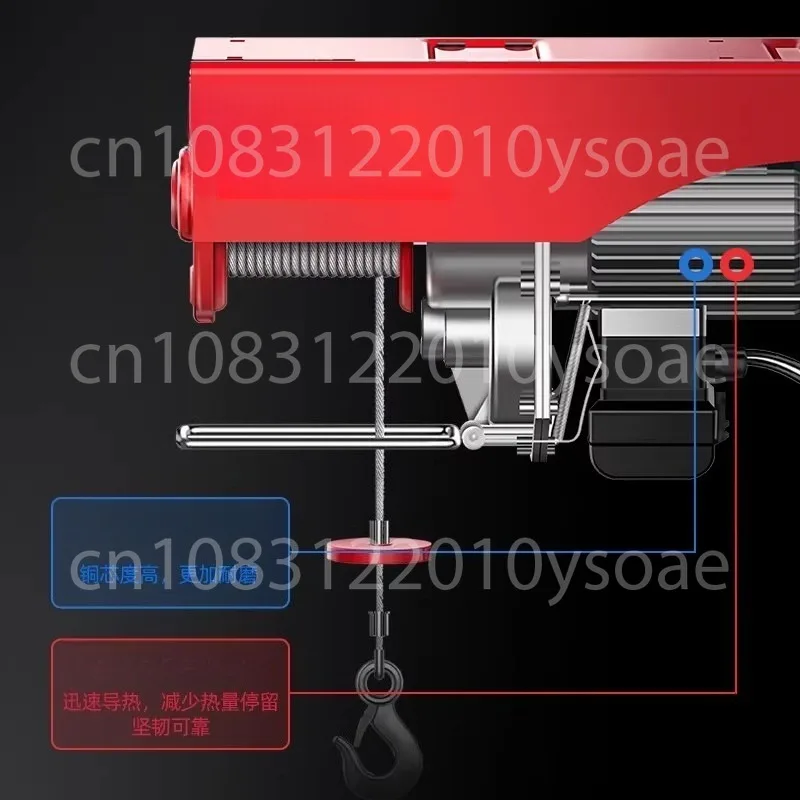 

Hoist 220v Small Crane Household Lift Hoist Hoisting Crane