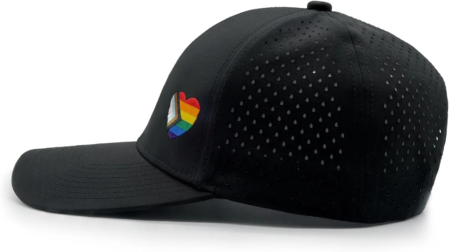 قبعة بيسبول برايد للرجال والنساء، قبعة سائق شاحنة قوس قزح مثليه LGBT سريعة الجفاف