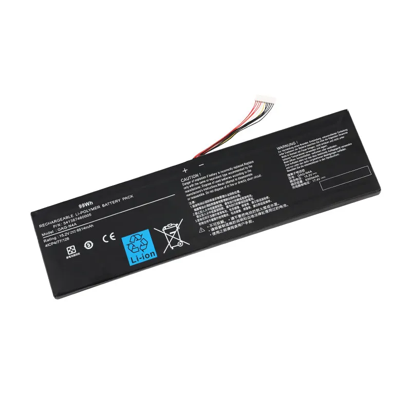 GAG-N4A Laptop Battery 15.2V 6514mAh For Getac 15P,YD-24-W10,YD-74US244SH For Gigabyte Aero 15 RP75,16 RP86,RX5L 15G YC Battery