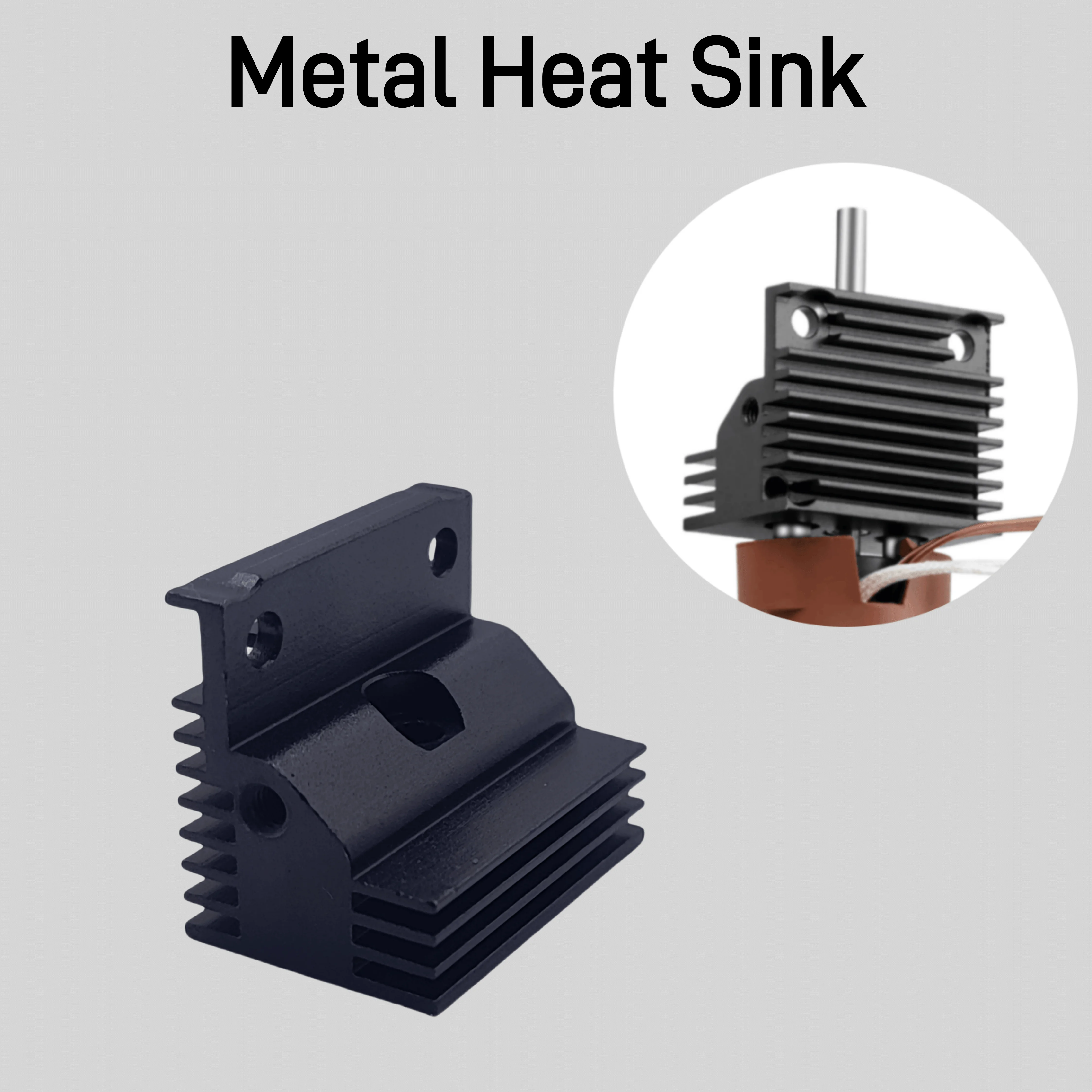 For Creality K1C 3D Printer Metal Heat Sink Radiator For K1C Hotend Heat Sink for K1 / K1 Max / K1C 3D Printer Parts