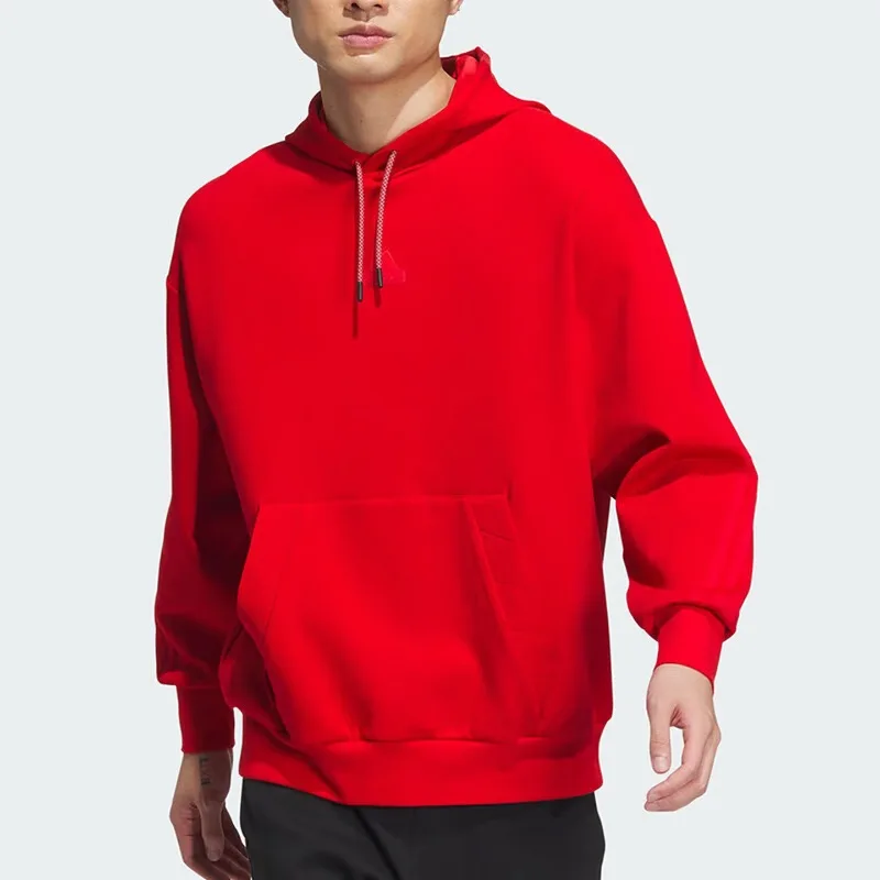 Adidas Sweater Men's Spring and Autumn New Outdoor Sportswear Knitted Casual Hooded Top Jumper IM9036