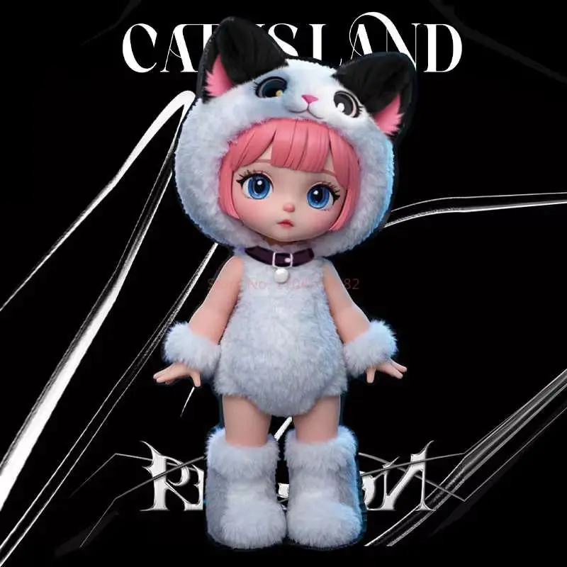 Original BYIDI Cat Island Serie 1/16 BJD Vinyl Puppen Blind Box Caixa Caja Kawaii Puppen Figur Spielzeug Mädchen Geburtstag Überraschung Geschenke