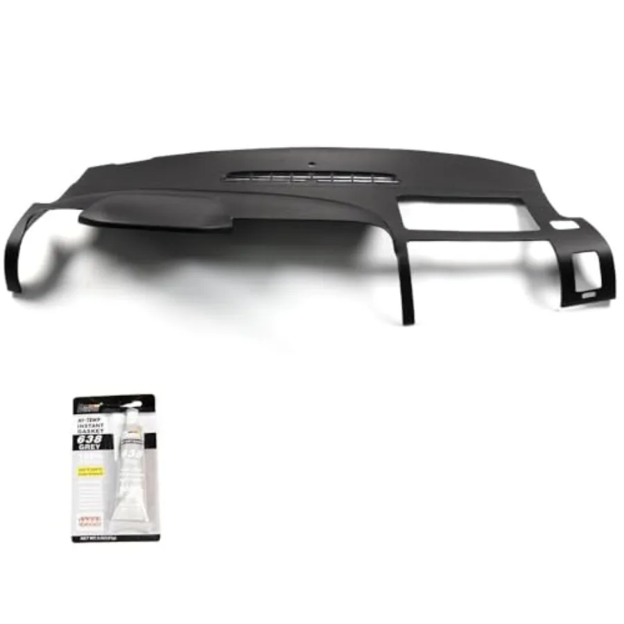 

Крышка приборной панели G-PLUS TPE для Chevy Silverado LS LT WT Base GMC Sierra SL SLE WT Base 2007-2013, черная внутренняя защита приборной панели