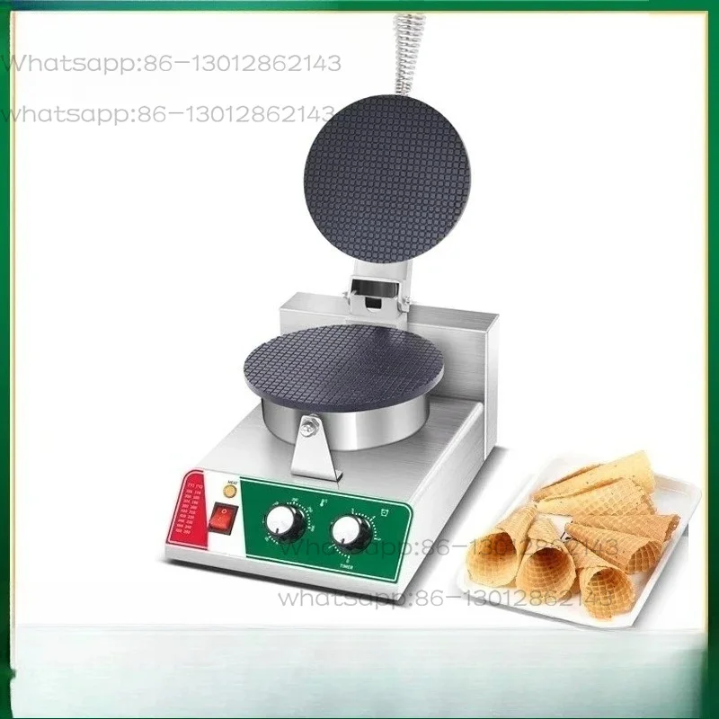 Commercial Crispy Egg Roll Commercial Electric Heating Commercial Stall Ice Cream Cone Machine Ice