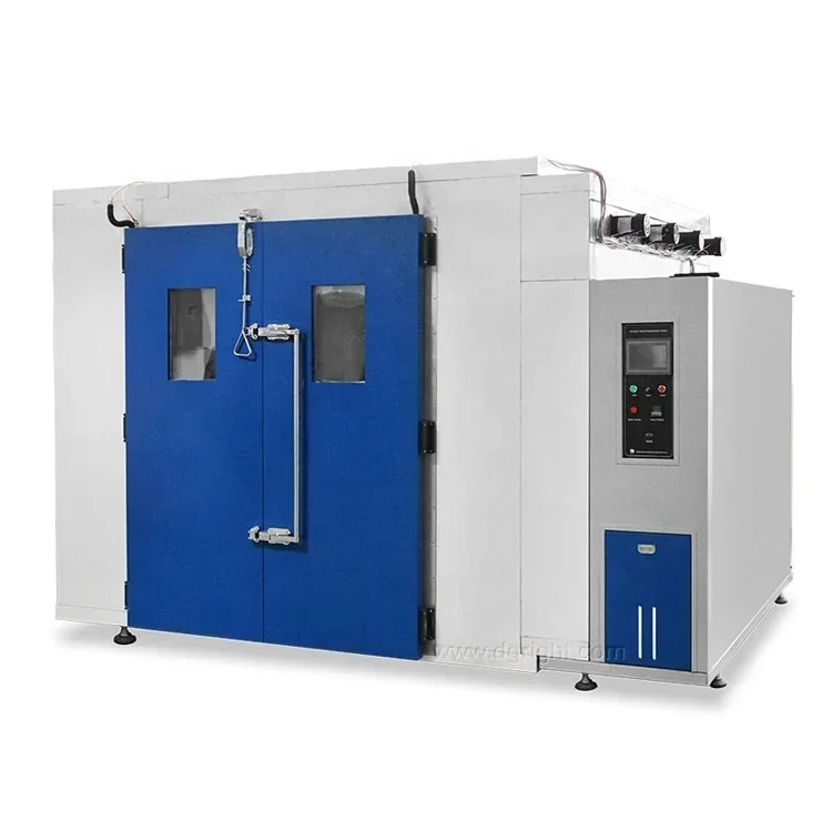 Humidity Thermal Chamber Leather Lab Testing Equipment Durable Walk-in High And Low Temperature Test Box