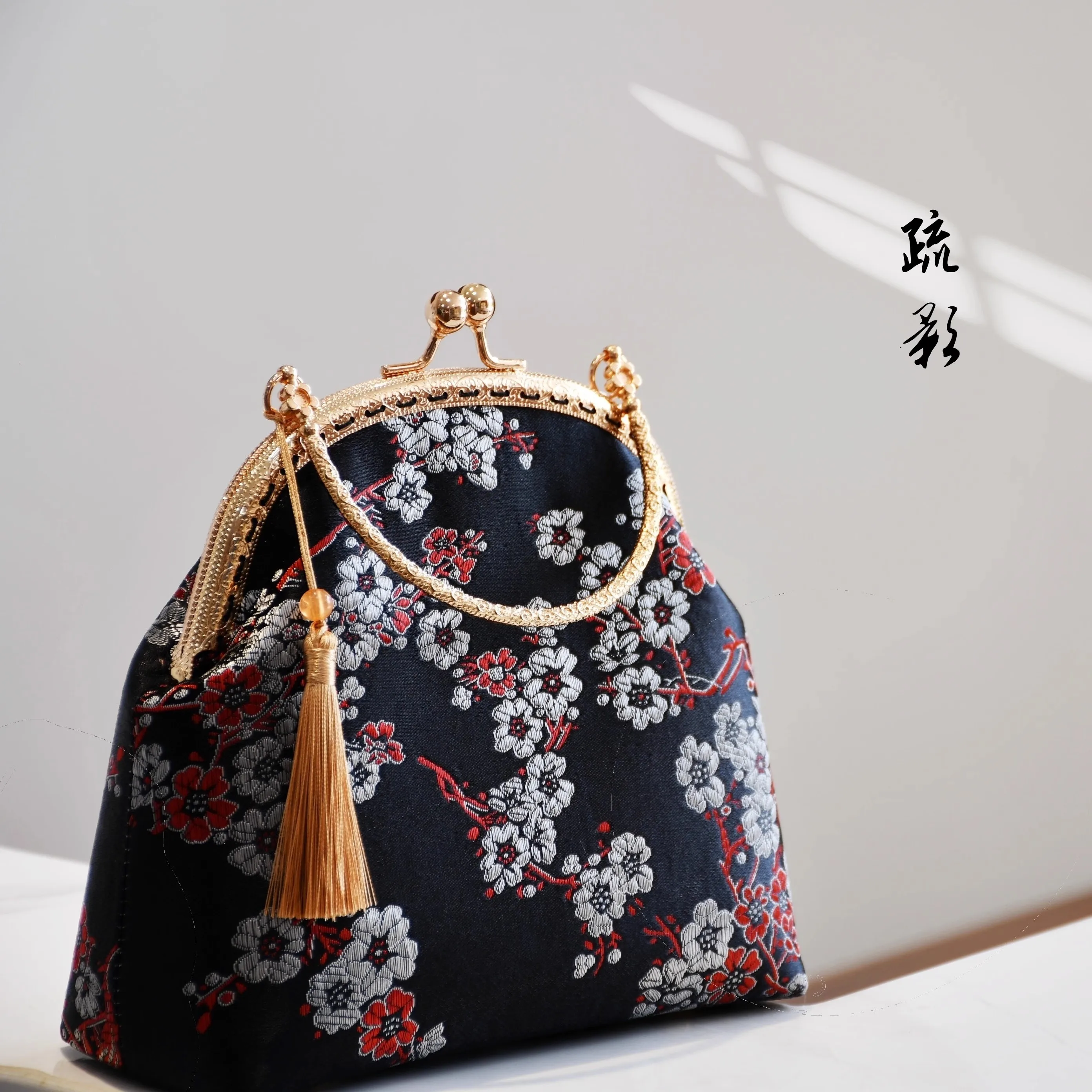 

Vintage Women Party Bag Small Chain Women Shoulder Crossbody Bag Fringe Bags for Mother Gift Bag Bags Shell Lock Purses