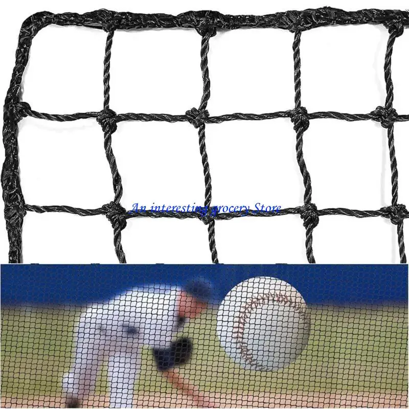 652D Multipurpose Baseball Training Net Sport Netting Barrier for Softball Hockey