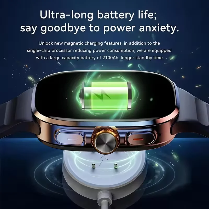 5G/4G Smart Watch 8GB+128GB RAM 2.4"AMOLED Screen 2100mAhBattery 900W Camera GPS WIFI Google Store Android 10 System Minin Phone - view 6