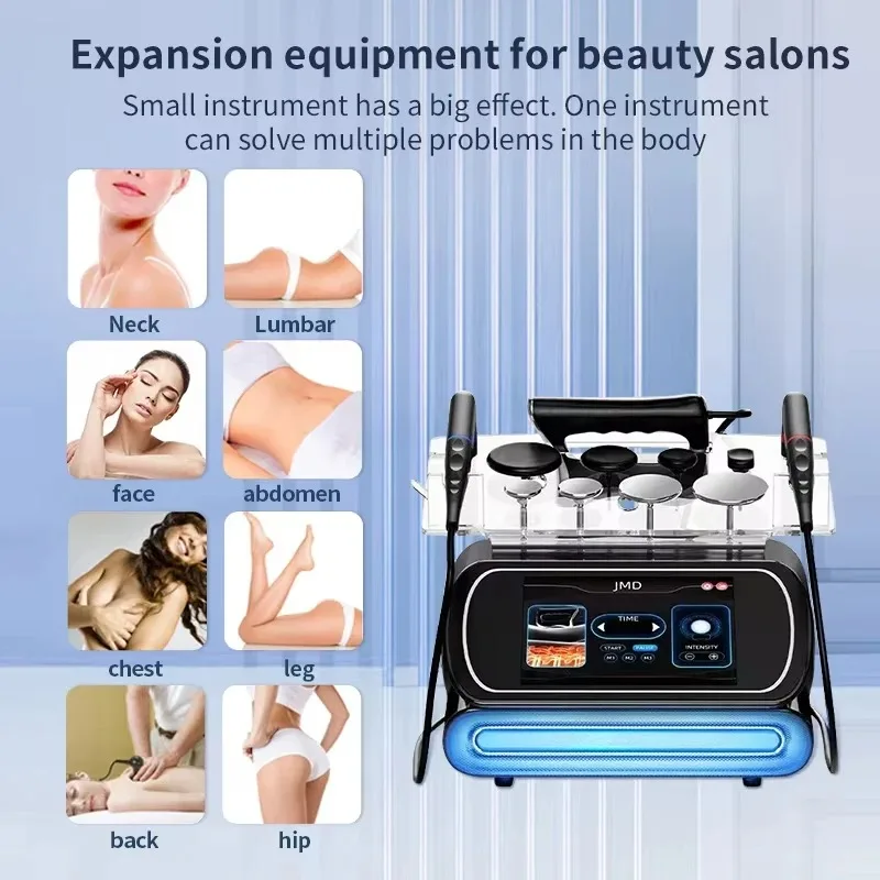 

448K Tecar Therapy Machine 3 in 1 Pain Relief Lymphatic Drainage Fat Burning Home Body Massage Portable Device