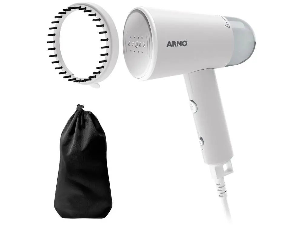 Arno Steam Travel HS11 Portable 70ml 1100W Clothes Steamer with Accessories-110V