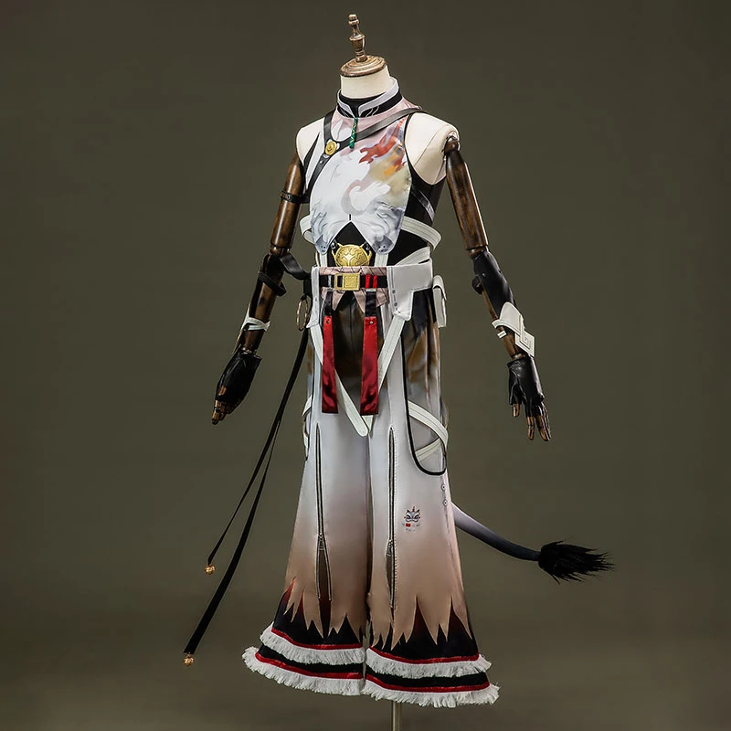 Costume de Cosplay du Compositeur de Ling pour Homme, Tenue de ixd'Halloween, Vêtements de Waves Wuthering, Lingyang Discuting, Jeu de brevpour Jeunes