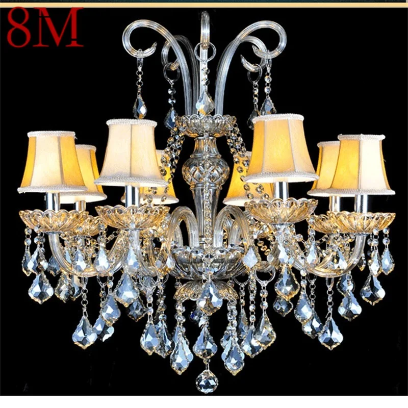 8M Luxury Chandelier Modern LED Lighting Creative Decorative Fixtures For Home Living Dining Room Bedroom