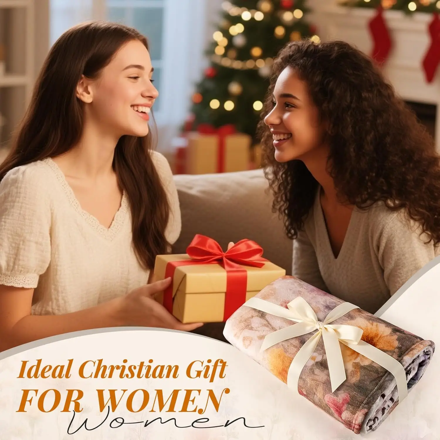Christian Gifts for Women, Mom Religious Inspirational Catholic Confirmation Communion Faith Gift for Friend, Birthday Valentine