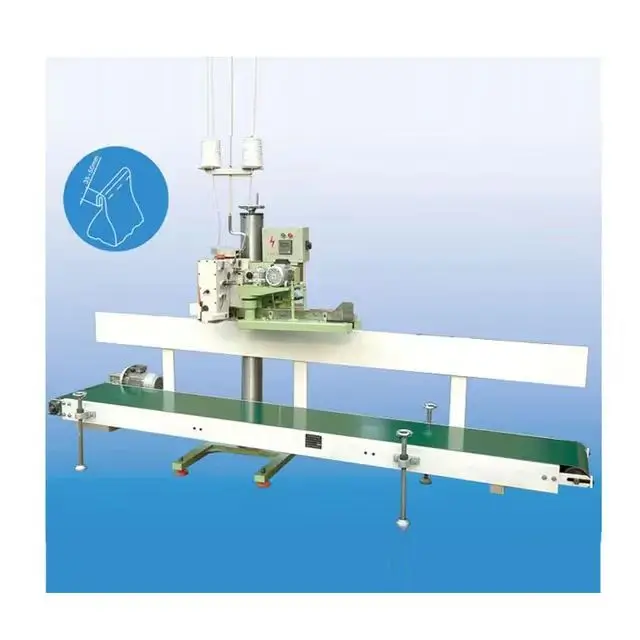 Rice Bag Conveying - Feeding - Sealing Sewing Machine Unit