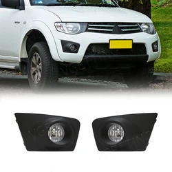 Led Fog Light Foglamps For Mitsubishi Triton/L200 2009 2010 2011 2012 2013 Front Bumper Auto Driving Daylight Accessories