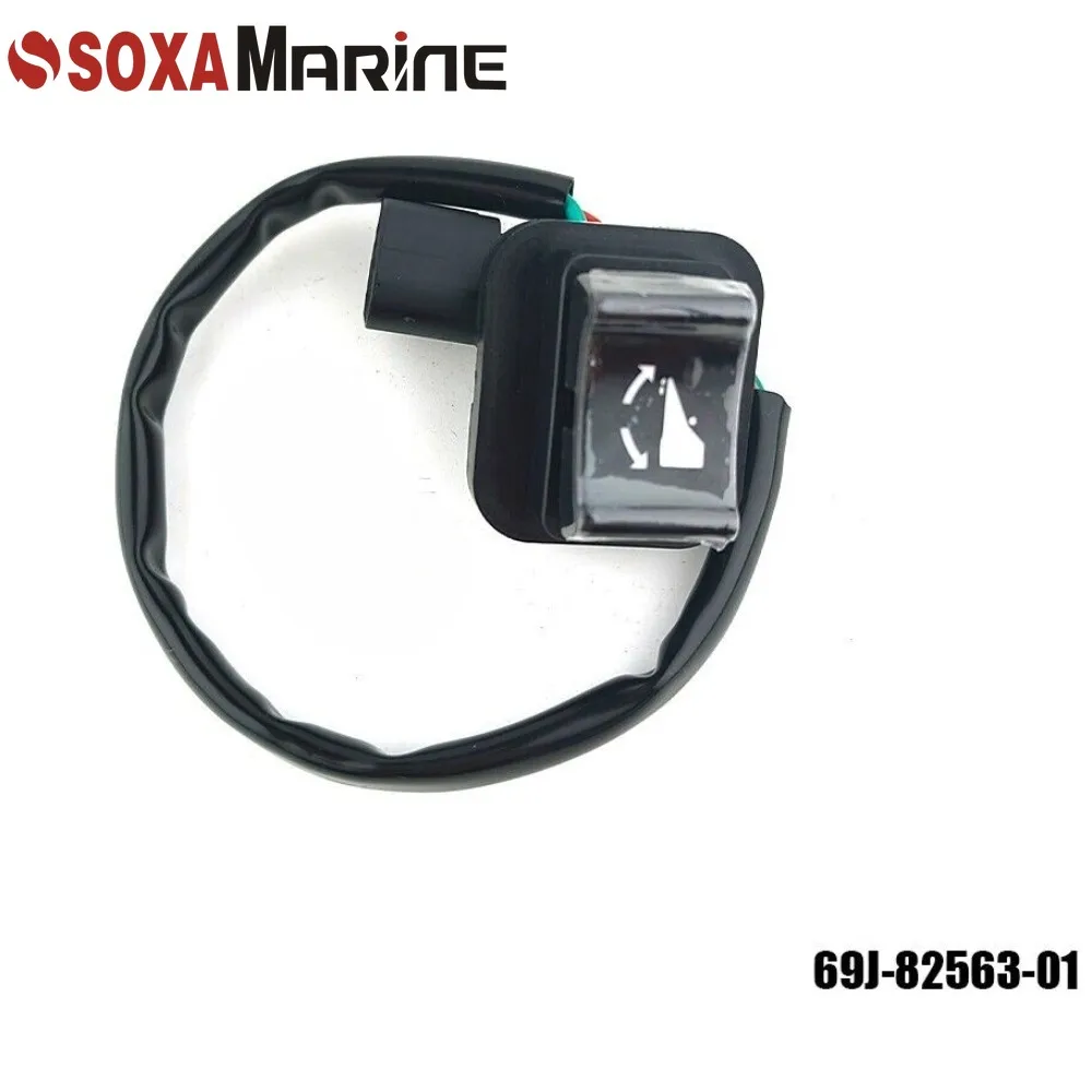 

Переключатель отделки и наклона в сборе для подвесного 4-тактного двигателя Yamaha, 20 л.с., 70 л.с., 115 л.с., 150 л.с., 200 л.с., 225 л.с., 300 л.с. 69J-82563-00 69J-82563 69J-82563-01
