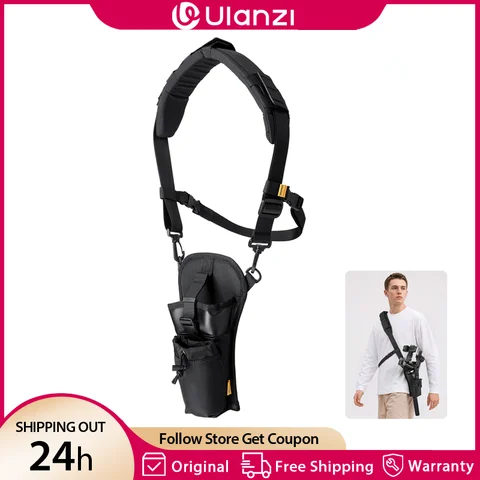 Ulanzi CB01 Camera Gimbal Holster for RS 3 Mini / RS 3 / RS 4 Mini / RS 4 Pro Stabilizer Expandable Shoulder Strap
