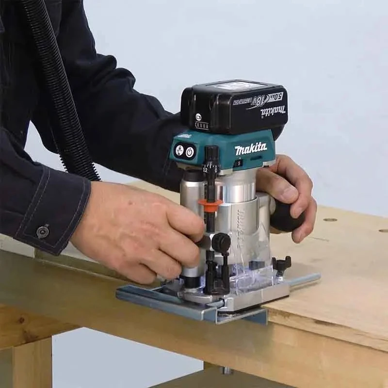 New Makita DRT50ZJX9 18V Trimming Machine Slotting Trimming and Hole Digging Engraving Machine Brushless