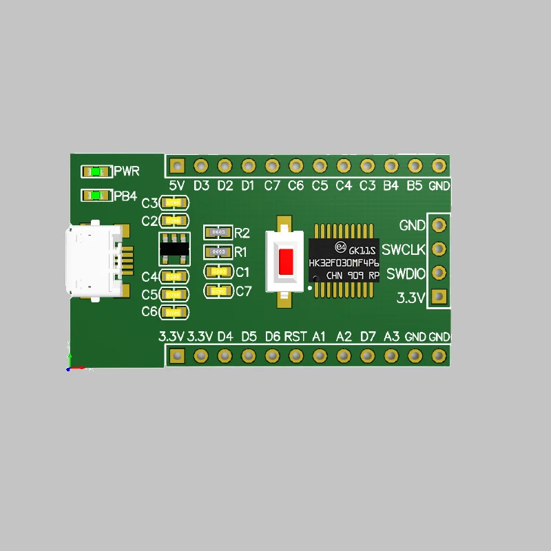 Core board STM8S003 HK32F030MF4P6 minimum system development board to replace STM32 learning evaluation kits